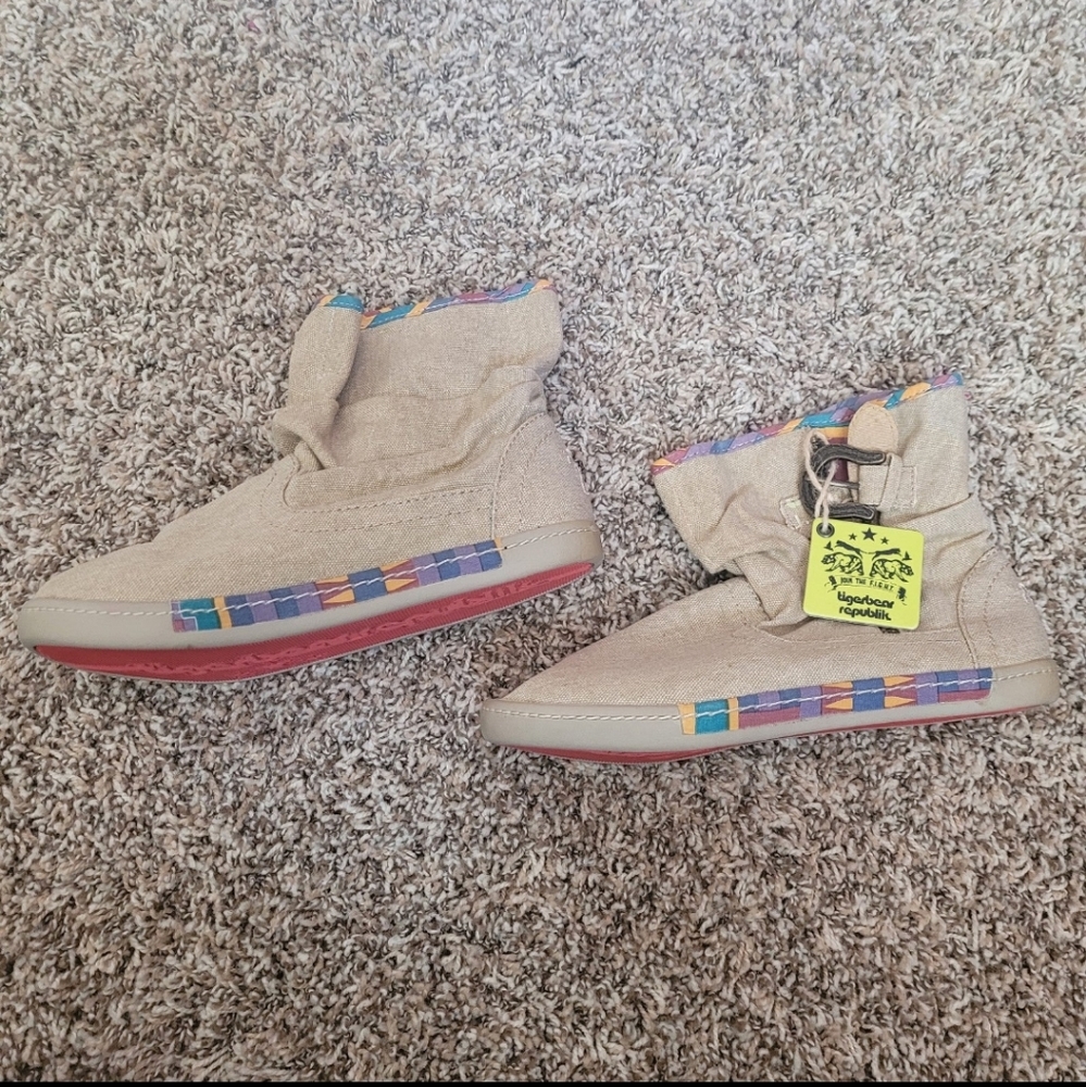 Nwt tigerbear republik boho hippie booties